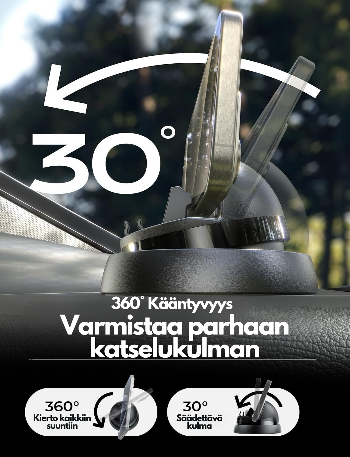 360° Kääntyvä Matkapuhelinteline