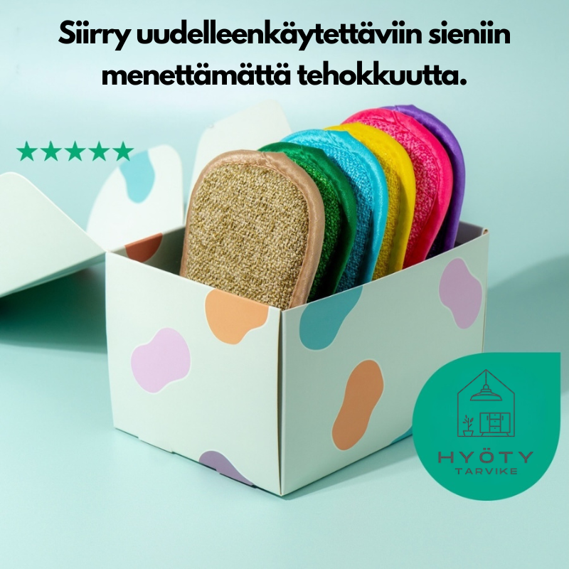 KestoSieni – pestävä & uudelleenkäytettävä